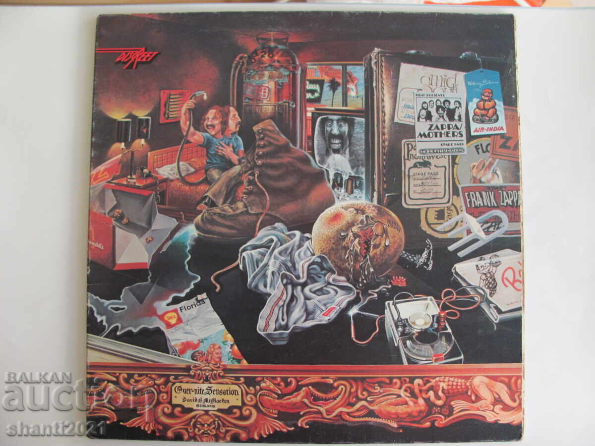 70s gramophone record FRANK ZAPPA, DISKREET, England 70s gramophone record FRANK ZAPPA, DISKREET, England