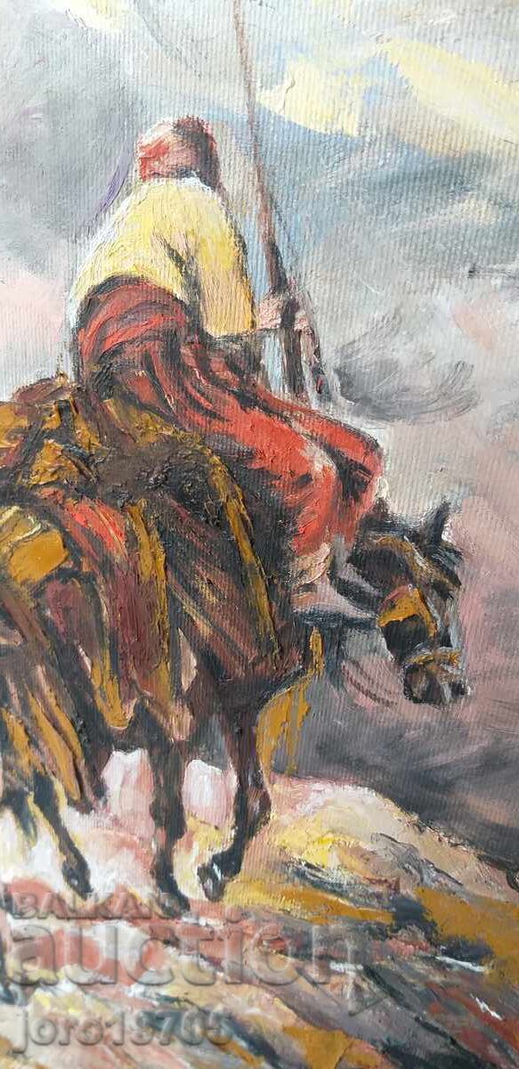 LARGE OIL PAINTING / VENELIN PETROV - 6 LARGE OIL PAINTING / VENELIN PETROV - 6