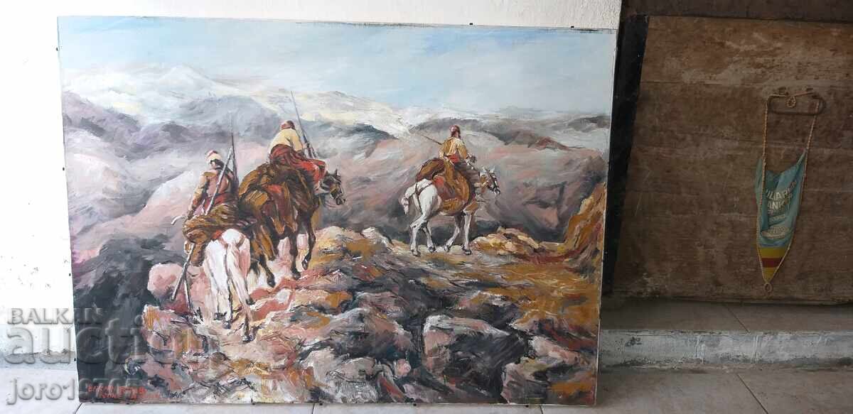 LARGE OIL PAINTING / VENELIN PETROV - 7 LARGE OIL PAINTING / VENELIN PETROV - 7