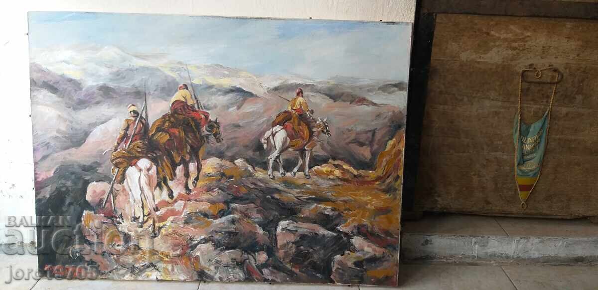 LARGE OIL PAINTING / VENELIN PETROV LARGE OIL PAINTING / VENELIN PETROV