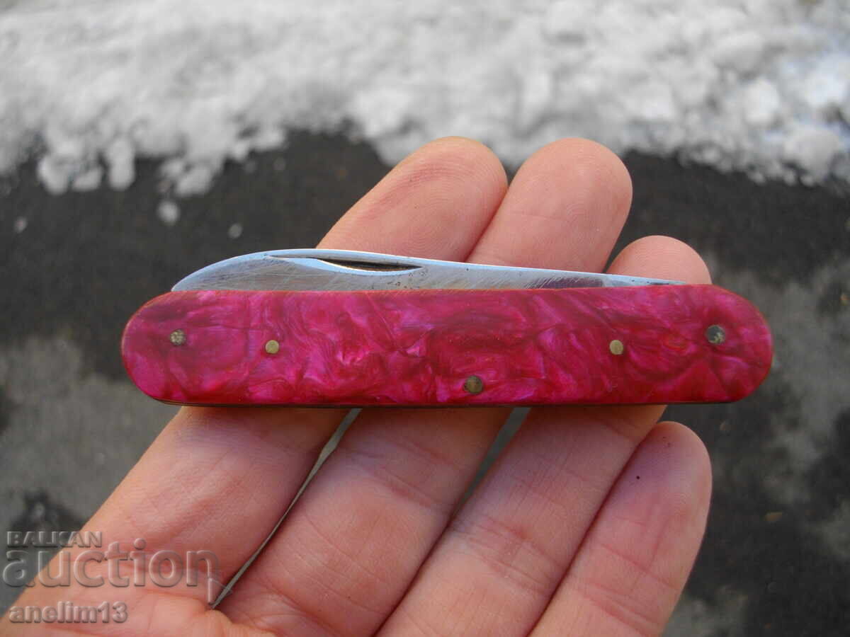 COLLECTIBLE BULGARIAN POCKET KNIFE VELIKO TARNOVO - 6 COLLECTIBLE BULGARIAN POCKET KNIFE VELIKO TARNOVO - 6