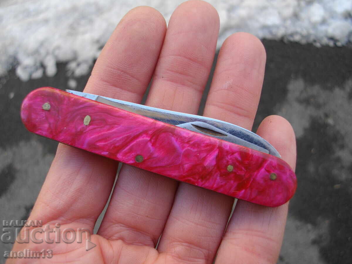 COLLECTIBLE BULGARIAN POCKET KNIFE VELIKO TARNOVO - 7 COLLECTIBLE BULGARIAN POCKET KNIFE VELIKO TARNOVO - 7