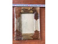 PHOTO OR PAINTING FRAME MADE OF PRESSED BANANA LEAVES-NEW