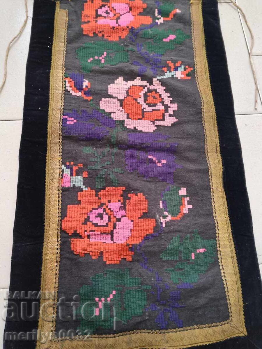 Auction Old apron tinsel embroidery, costume, cloth Auction Old apron tinsel embroidery, costume, cloth