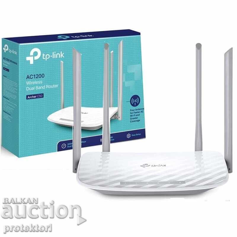 Licitație Router wireless TP-Link Archer C50 AC1200, 2,4/5 GHz
