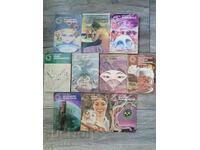 Set of 10 pieces Library "Galaktika" 1981 - 1990.