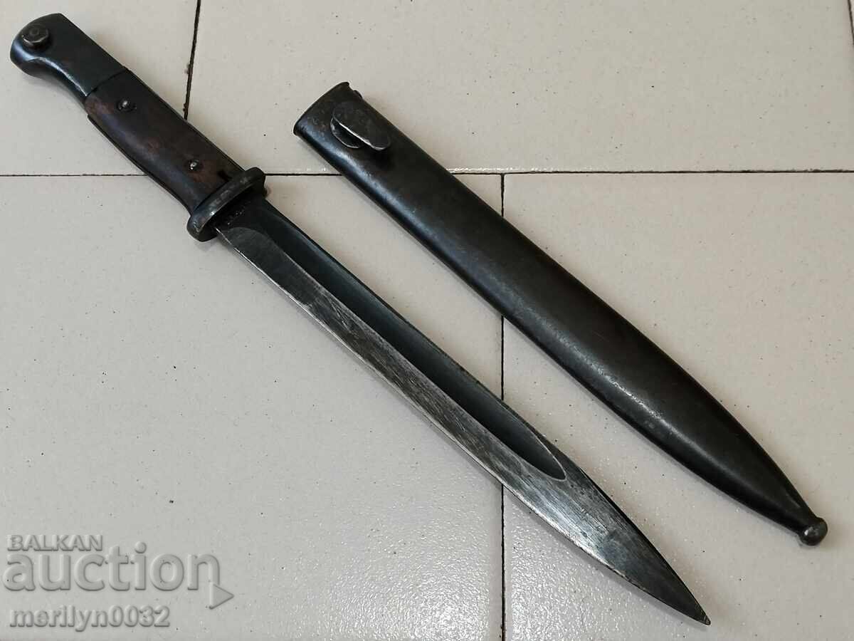 Auction Mauser K-98 rifle bayonet bayonet bayonet WW1 WW2 Auction Mauser K-98 rifle bayonet bayonet bayonet WW1 WW2