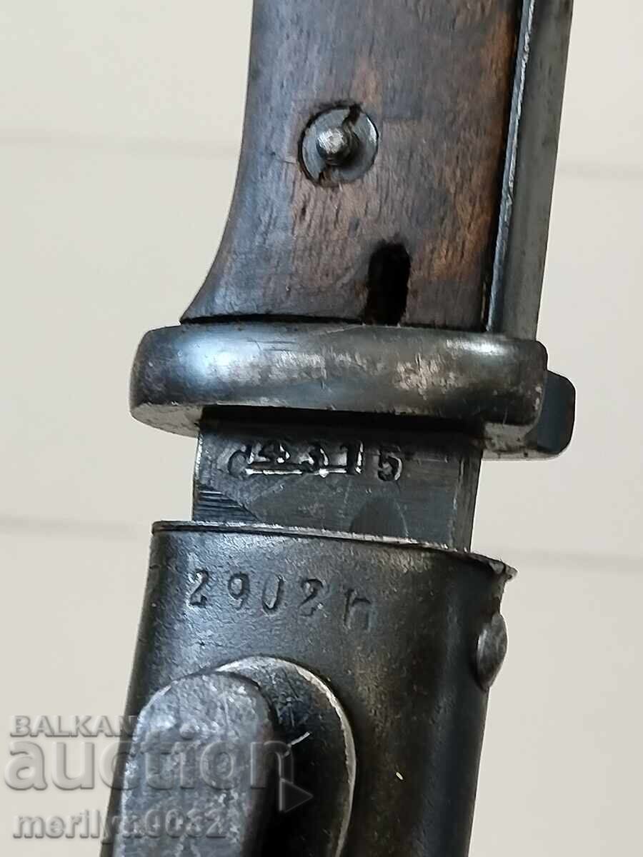 Livrarea Mauser K-98 baioneta baioneta baioneta WW1 WW2