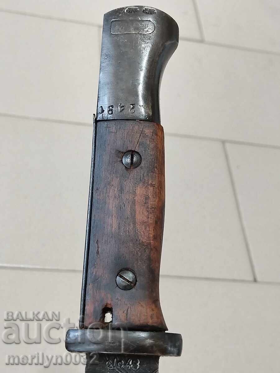 Mauser K-98 rifle bayonet bayonet bayonet WW1 WW2 - 7 Mauser K-98 rifle bayonet bayonet bayonet WW1 WW2 - 7