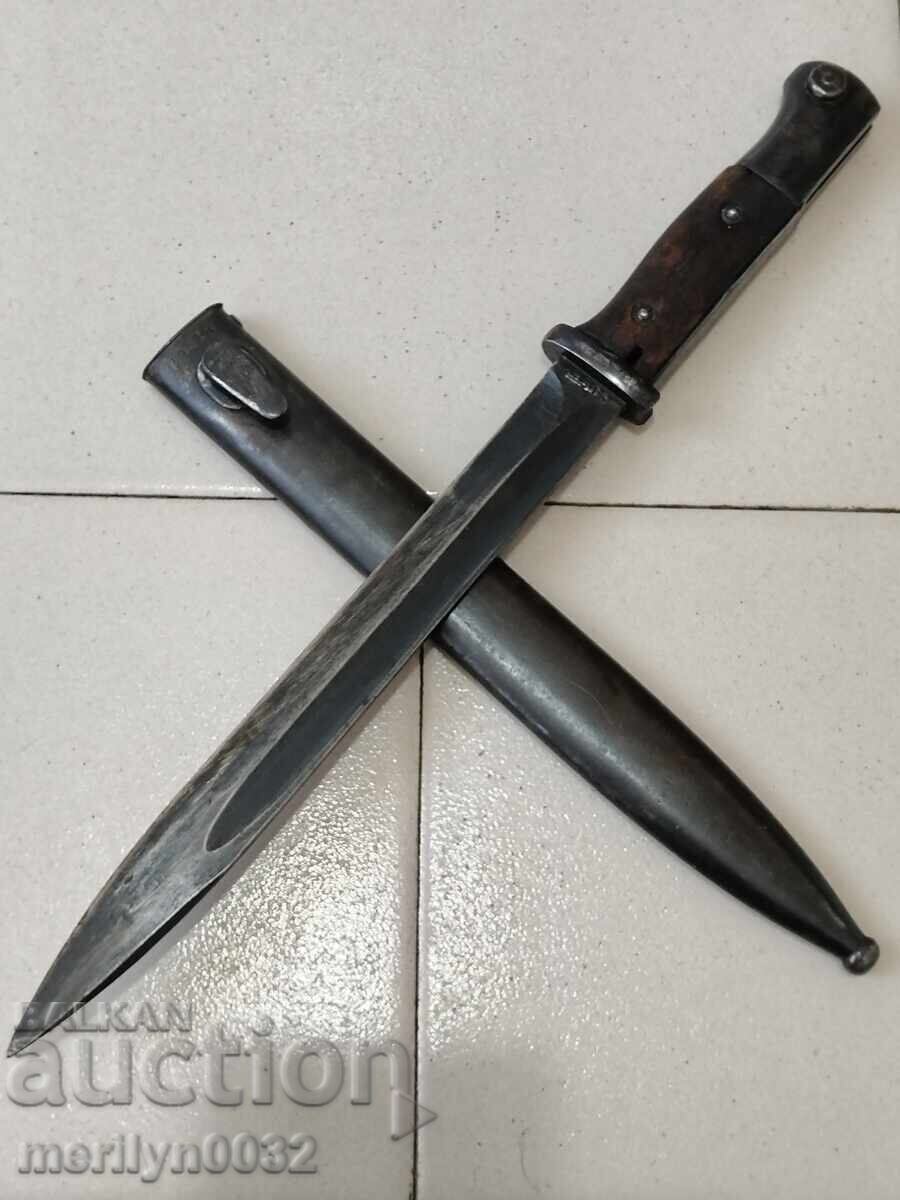 Mauser K-98 rifle bayonet bayonet bayonet WW1 WW2 Mauser K-98 rifle bayonet bayonet bayonet WW1 WW2