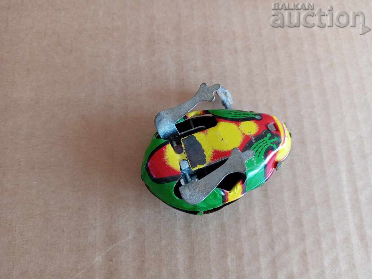 Auction Tinplate mechanical toy frog Auction Tinplate mechanical toy frog