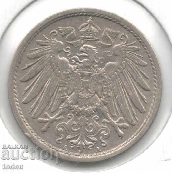 Germania-10 Pfennig-1913 A-KM# 12-Wilhelm II-scut mic cu preț 3.00 BGN | € 1.53 Germania-10 Pfennig-1913 A-KM# 12-Wilhelm II-scut mic cu preț 3.00 BGN | € 1.53