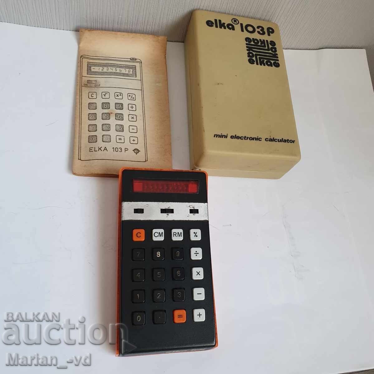 Old Elka 101 calculator - 7 Old Elka 101 calculator - 7