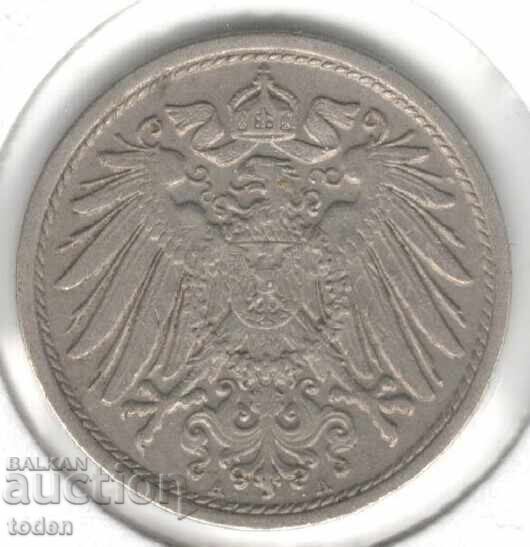 Germany-10 Pfennig-1907 A-KM# 12-Wilhelm II-small shield with price 3.00 BGN | € 1.53 Germany-10 Pfennig-1907 A-KM# 12-Wilhelm II-small shield with price 3.00 BGN | € 1.53