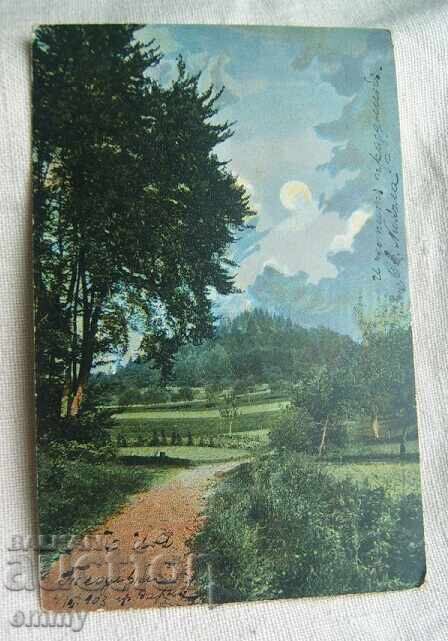 Old postcard 1903 - traveled from Varna to Shumen Old postcard 1903 - traveled from Varna to Shumen