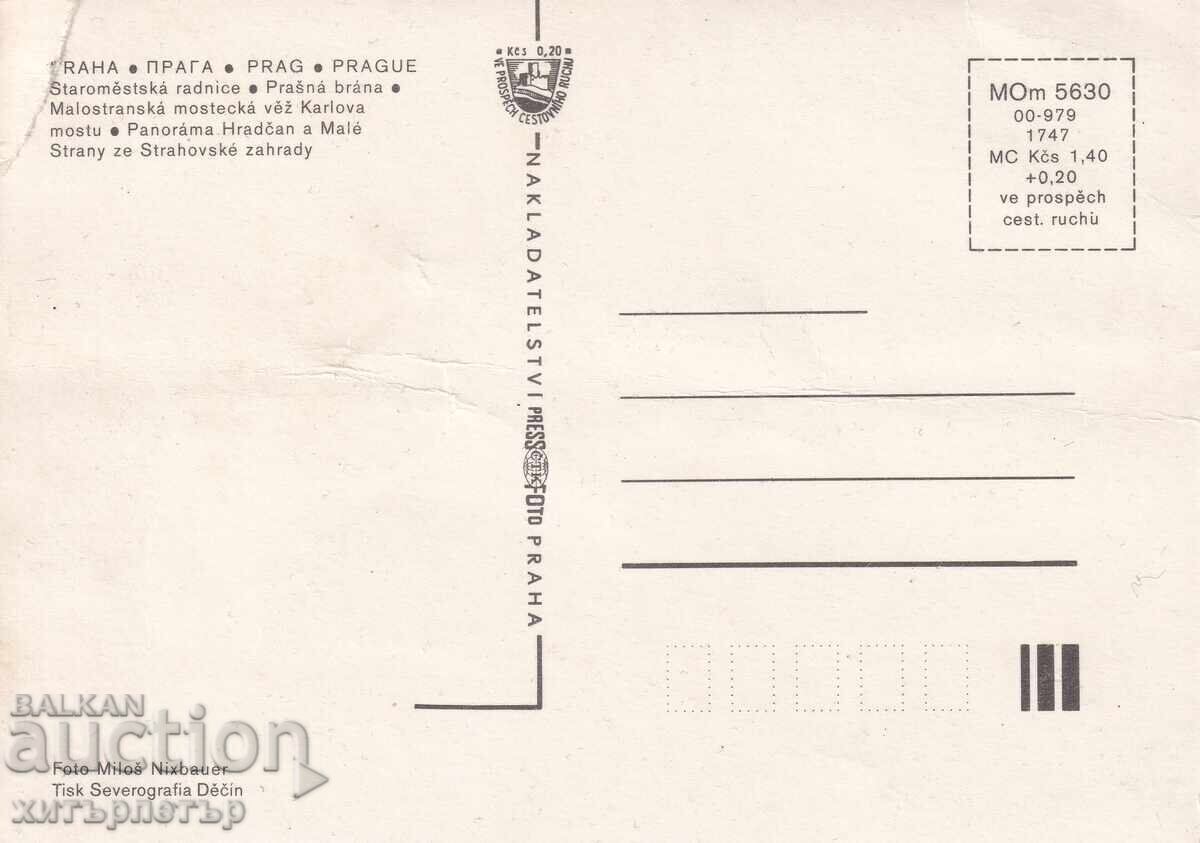 Postcard Czech Republic Prague II with price 1.00 BGN | € 0.51 Postcard Czech Republic Prague II with price 1.00 BGN | € 0.51