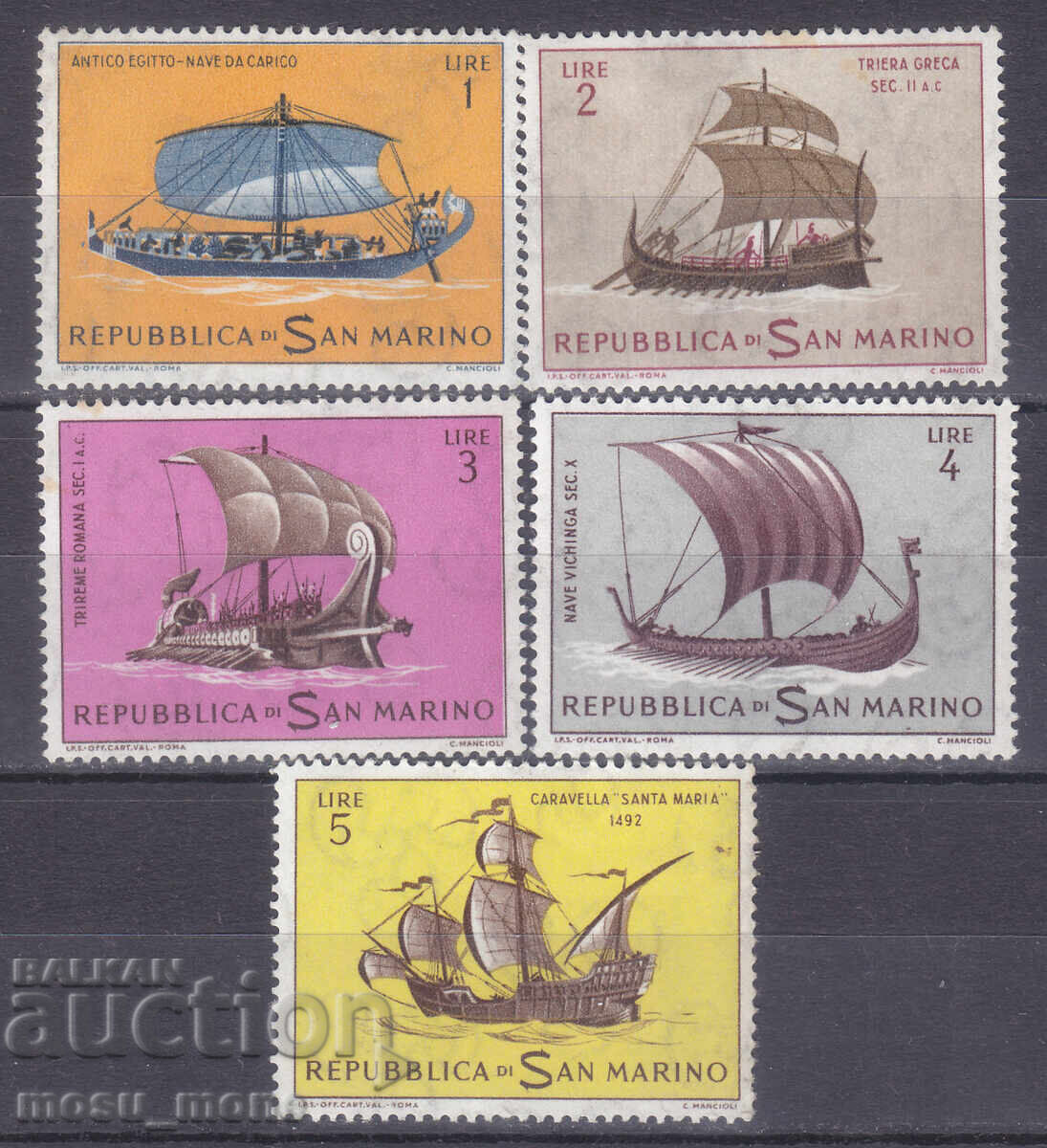 San Marino - Barci cu pânze