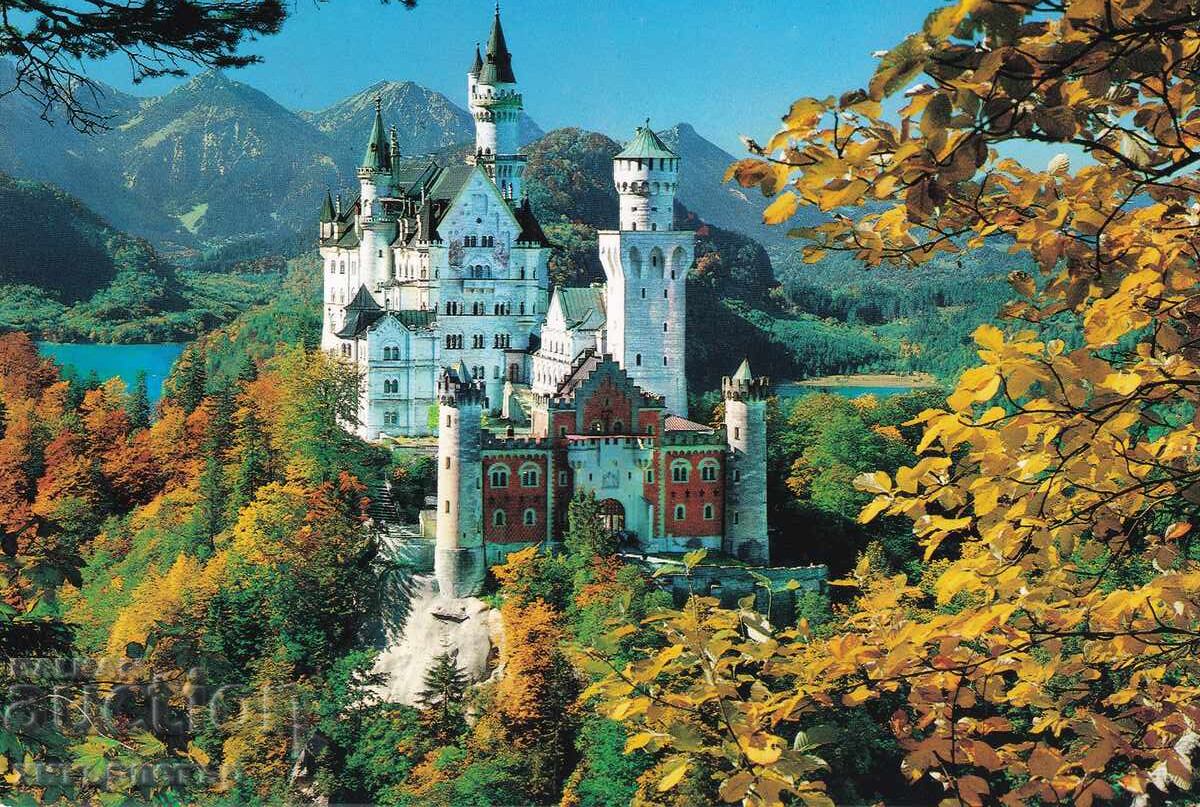 Postcard Germany castle Postcard Germany castle