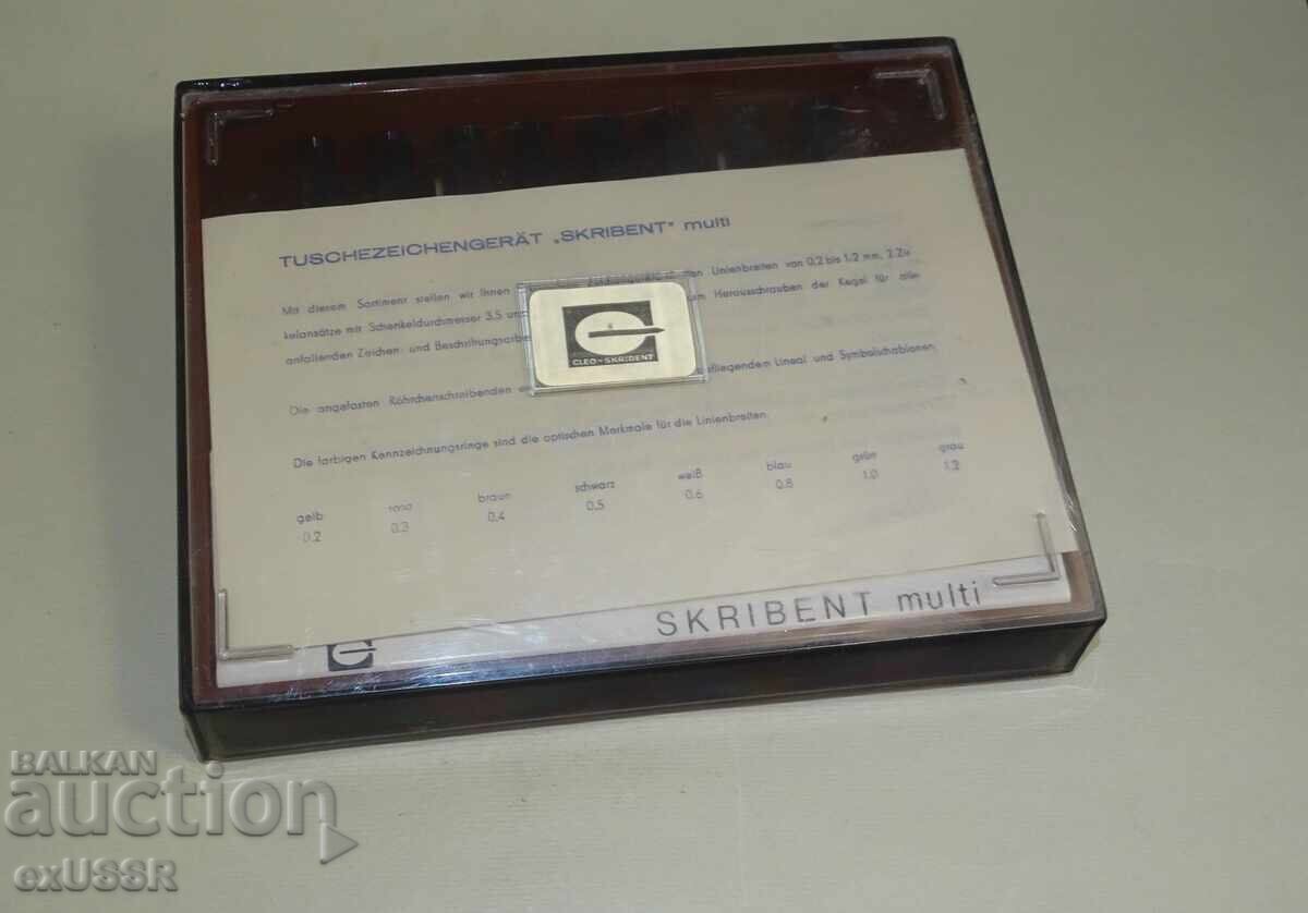 German GDR rapidographs Skribent, unused with price 15.00 BGN | € 7.67 German GDR rapidographs Skribent, unused with price 15.00 BGN | € 7.67