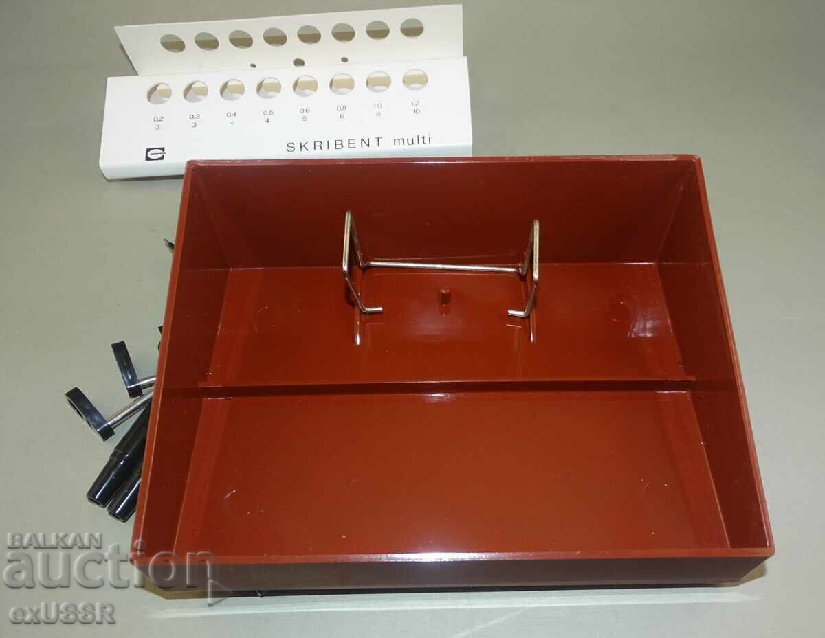 Rapidografe germane din RDG Skribent, nefolosite - 6 Rapidografe germane din RDG Skribent, nefolosite - 6