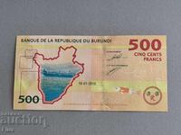 Banknote - Burundi - 500 francs UNC | 2015