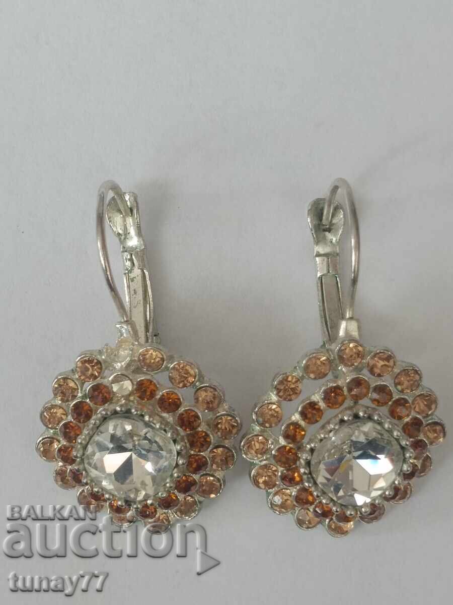 Mariana Woman Fab Floral Peach and Opal Swarovski Cry Earrings with price 19.99 BGN | € 10.22 Mariana Woman Fab Floral Peach and Opal Swarovski Cry Earrings with price 19.99 BGN | € 10.22