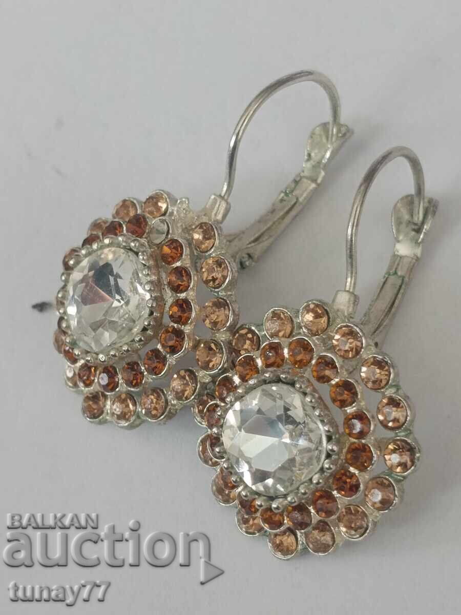 Delivery of Mariana Woman Fab Floral Peach and Opal Swarovski Cry Earrings Delivery of Mariana Woman Fab Floral Peach and Opal Swarovski Cry Earrings