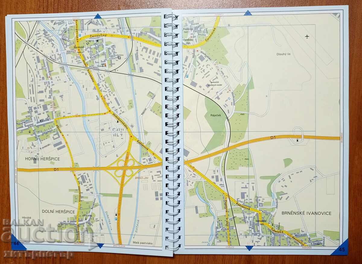 Delivery of Atlas maps map Brno Czech Republic Delivery of Atlas maps map Brno Czech Republic