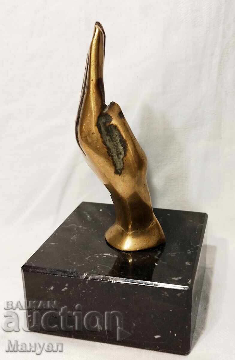 Beautiful sculpture "Hand".