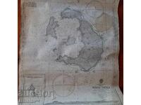 Old nautical chart