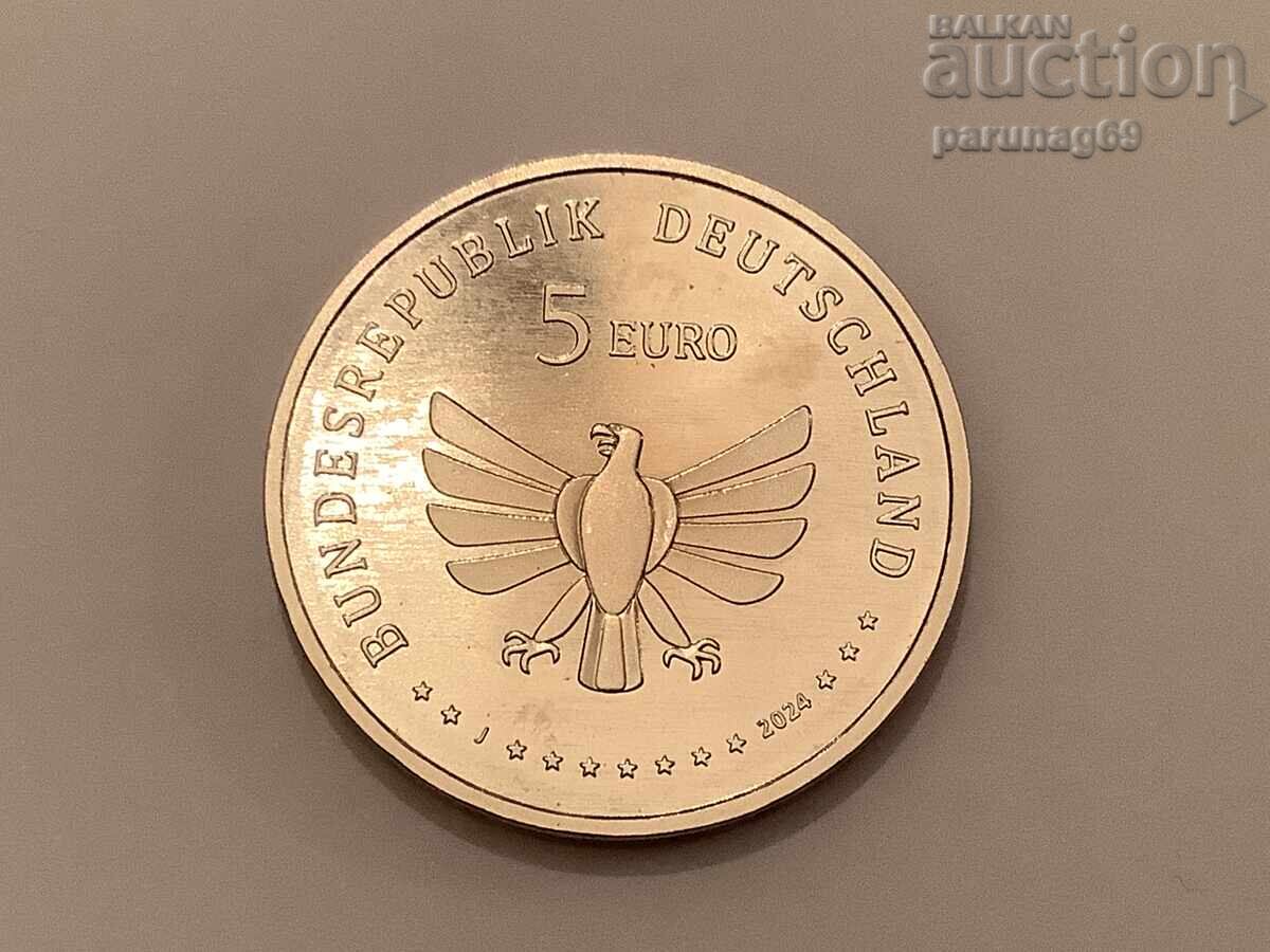 Германия 5 евро 2024 година Red-tailed Bumblebee с цена 15.00 лв. | € 7.67