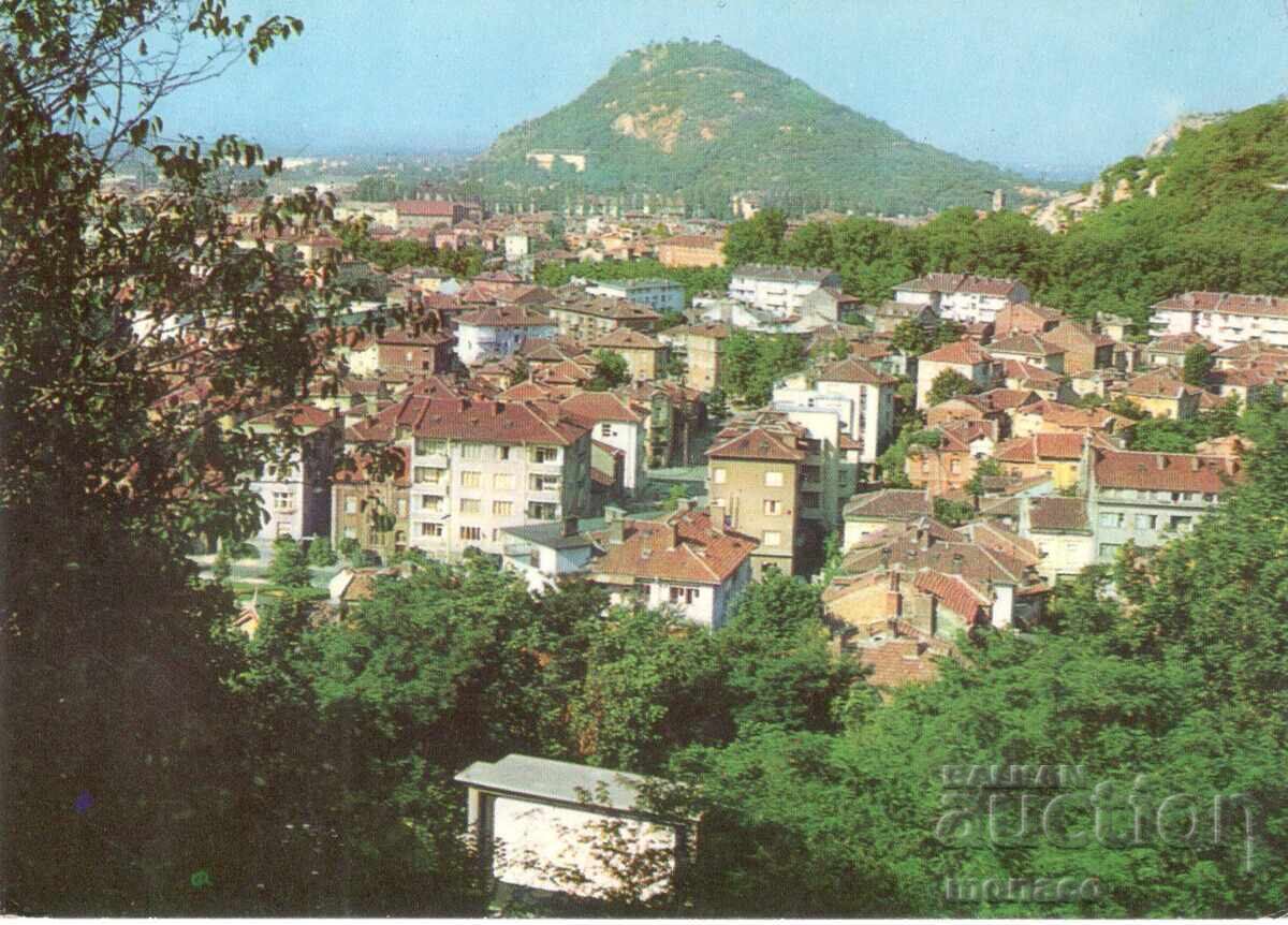 Carte poștală veche - Plovdiv, Vedere generală