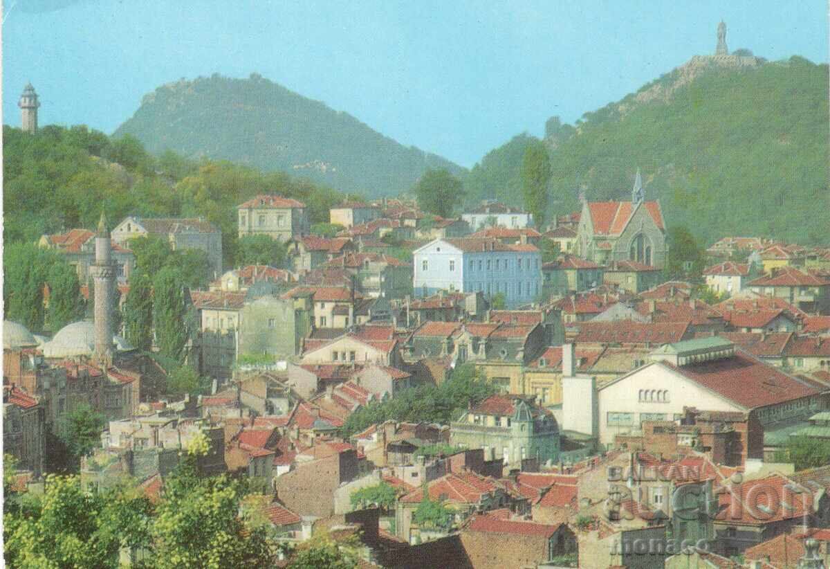 Old postcard - Plovdiv, View Old postcard - Plovdiv, View