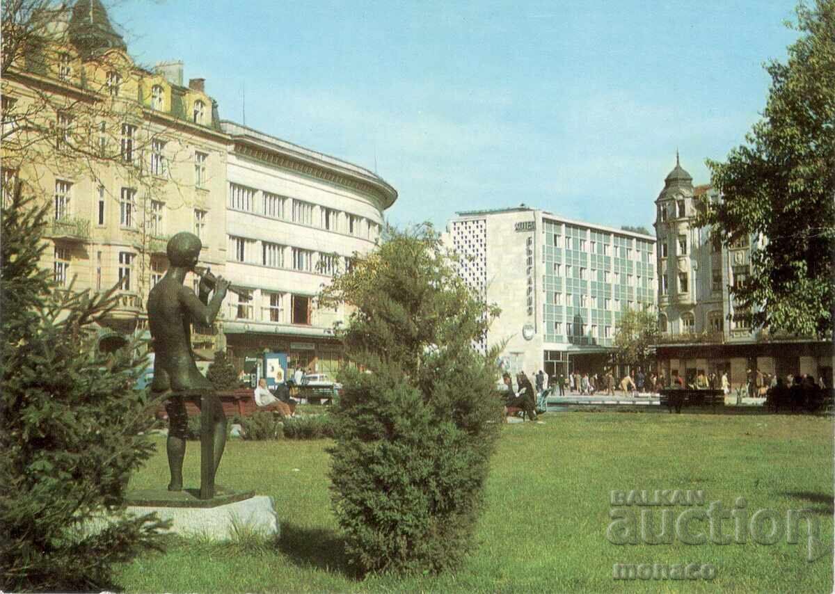 Old postcard - Plovdiv, View