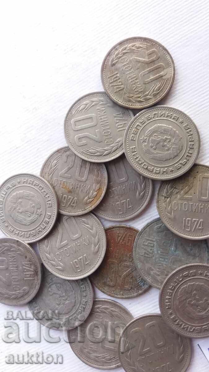 Delivery of 20 HUNDREDS 1974 15 ISSUES Delivery of 20 HUNDREDS 1974 15 ISSUES