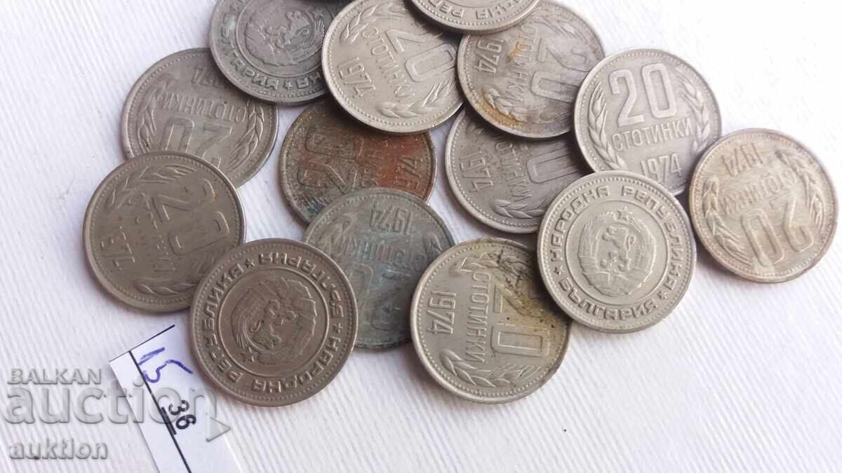 20 HUNDREDS 1974 15 ISSUES - 5 20 HUNDREDS 1974 15 ISSUES - 5