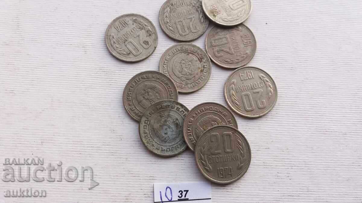 Delivery of 20 HUNDREDS 1974 10 ISSUES Delivery of 20 HUNDREDS 1974 10 ISSUES