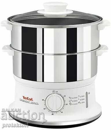 Delivery of Steam cooker Tefal - VC145130, 900W, 2 zones, white Delivery of Steam cooker Tefal - VC145130, 900W, 2 zones, white