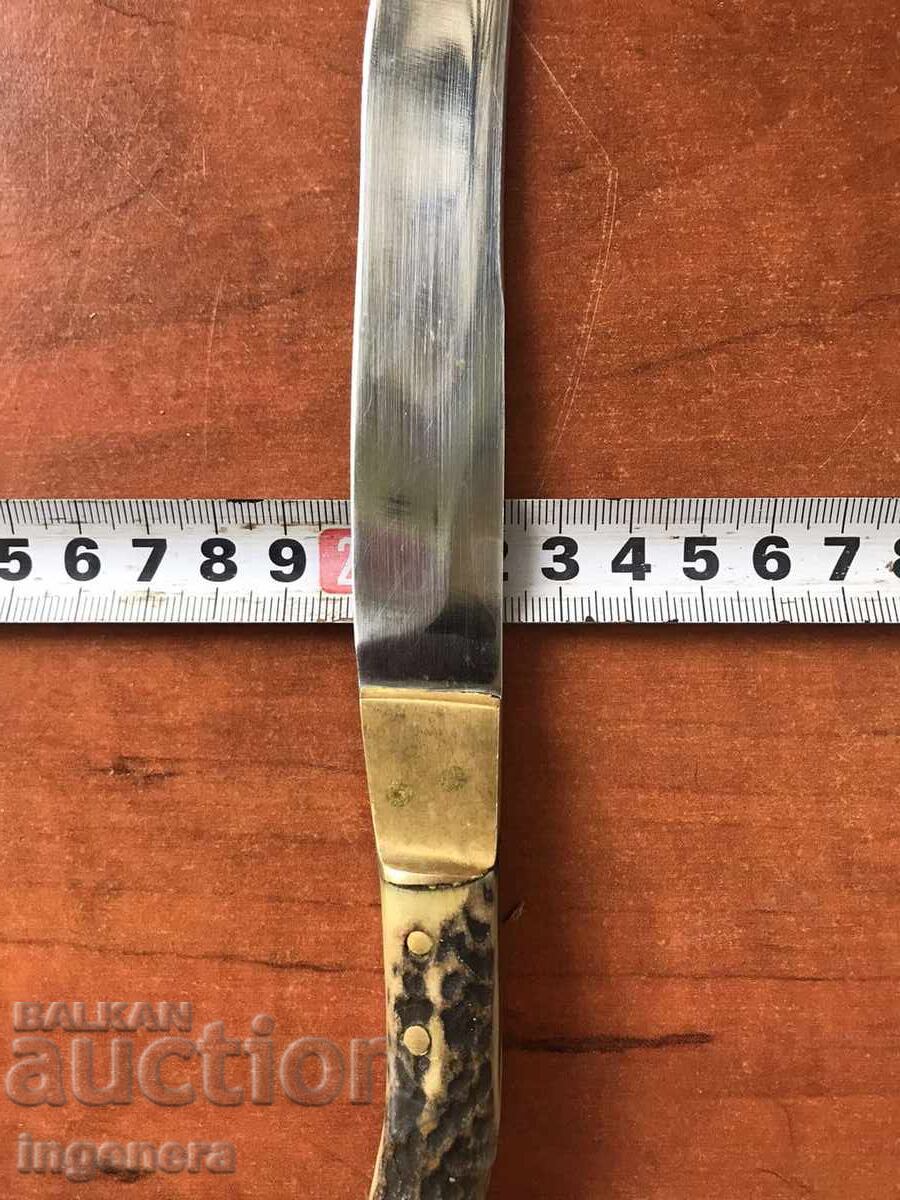 Auction KNIFE BLADE ANTIQUE HORN Auction KNIFE BLADE ANTIQUE HORN