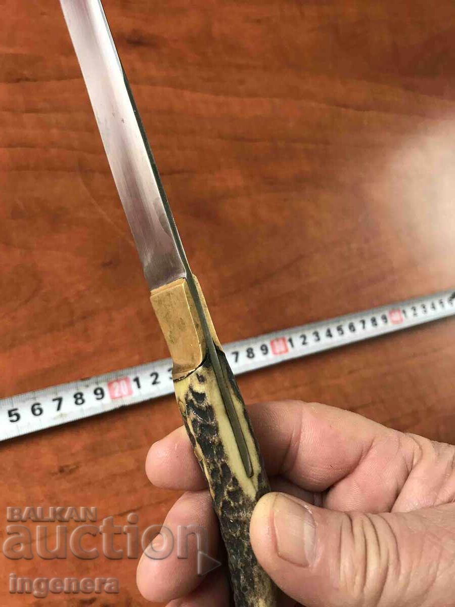 Delivery of KNIFE BLADE ANTIQUE HORN Delivery of KNIFE BLADE ANTIQUE HORN