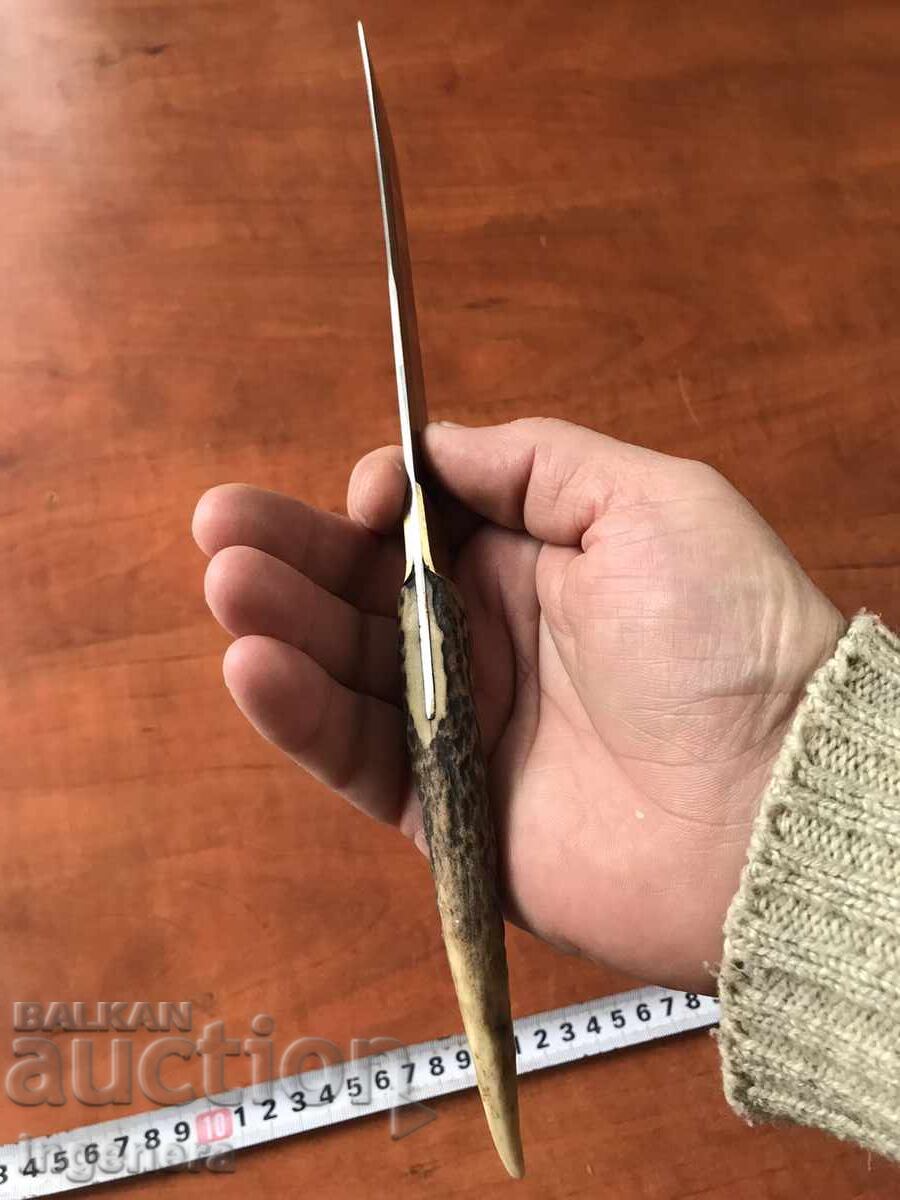 KNIFE BLADE ANTIQUE HORN - 7 KNIFE BLADE ANTIQUE HORN - 7