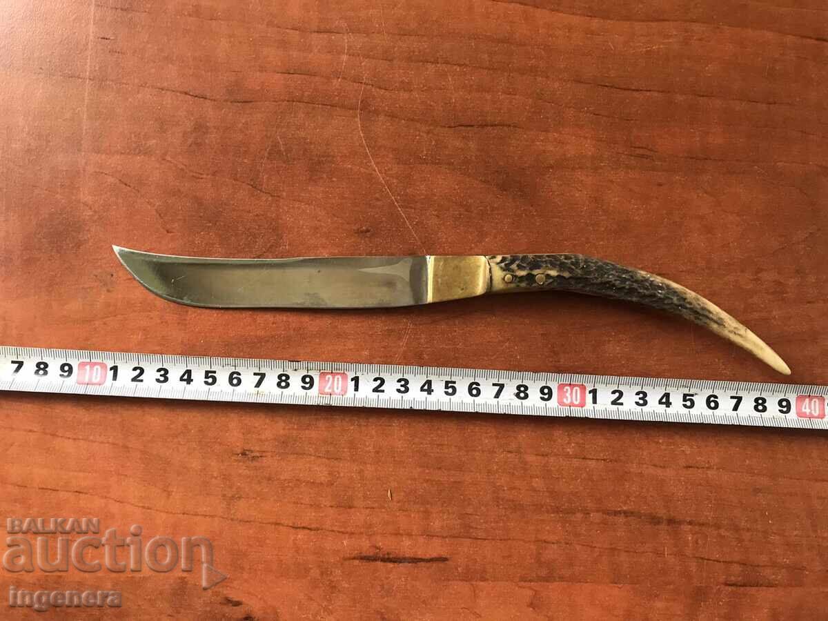 KNIFE BLADE ANTIQUE HORN KNIFE BLADE ANTIQUE HORN