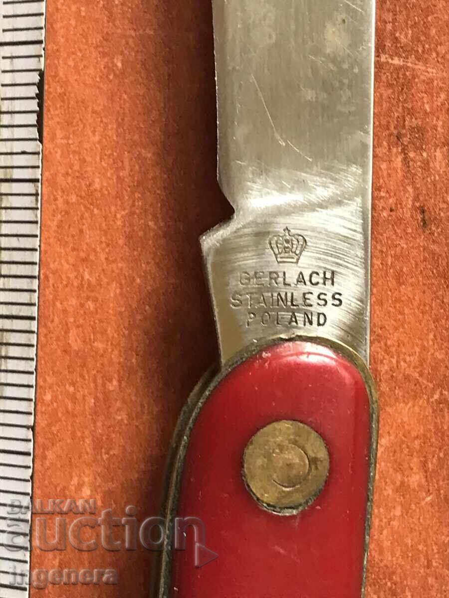 Auction  FOLDING KNIFE, OLD BLADE, POLAND