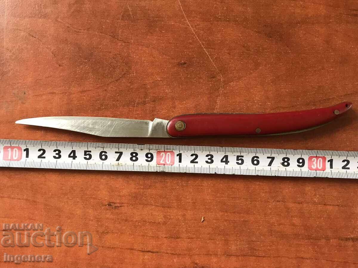 Delivery of FOLDING KNIFE, OLD BLADE, POLAND