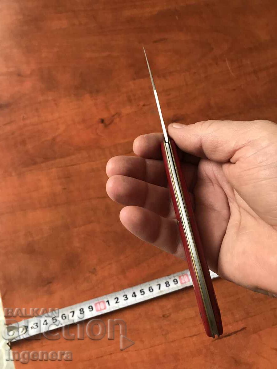 FOLDING KNIFE, OLD BLADE, POLAND - 6