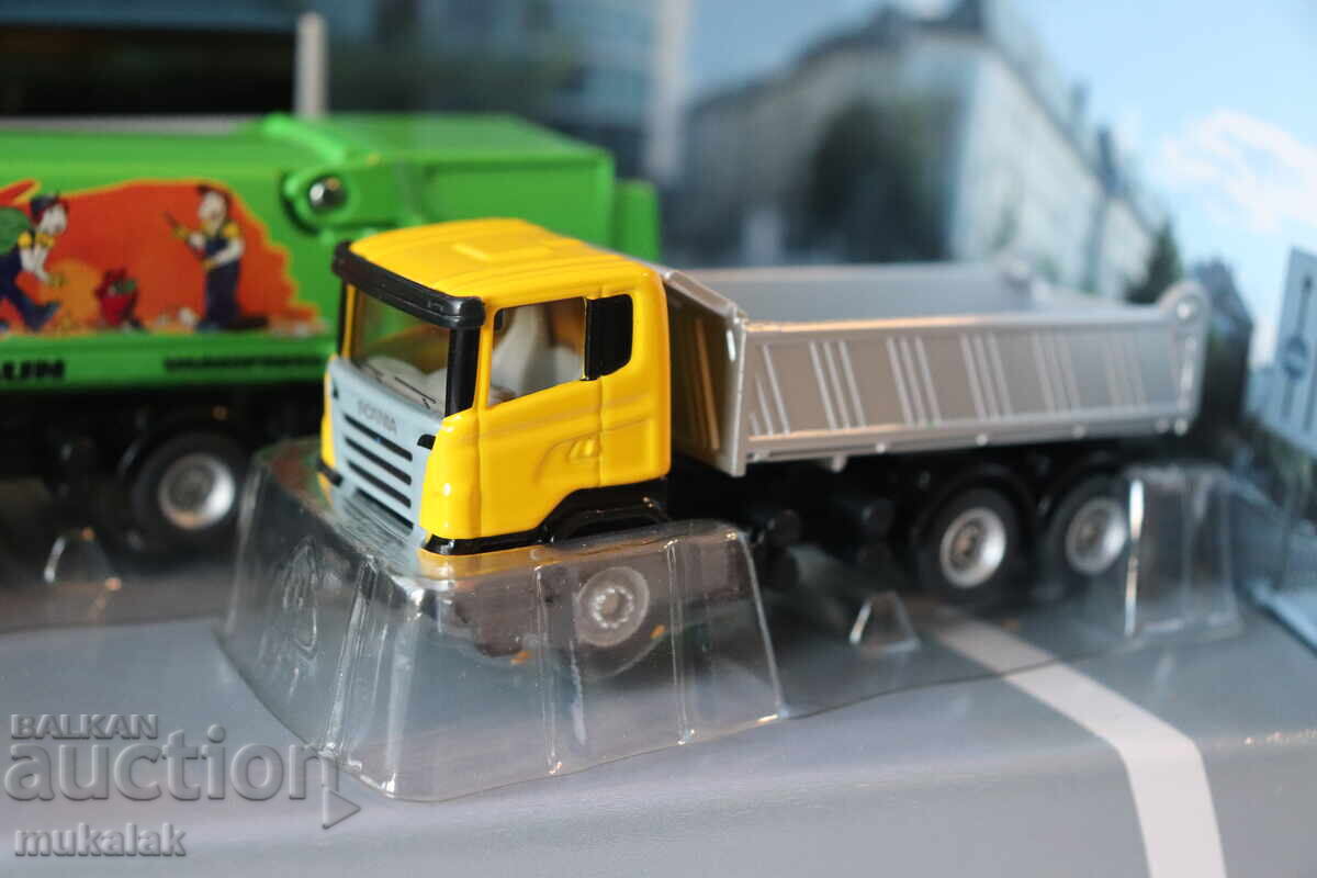 SIKU 1/87 H0 SCANIA BUS TRUCK TOY TROLLEY MODEL - 7 SIKU 1/87 H0 SCANIA BUS TRUCK TOY TROLLEY MODEL - 7