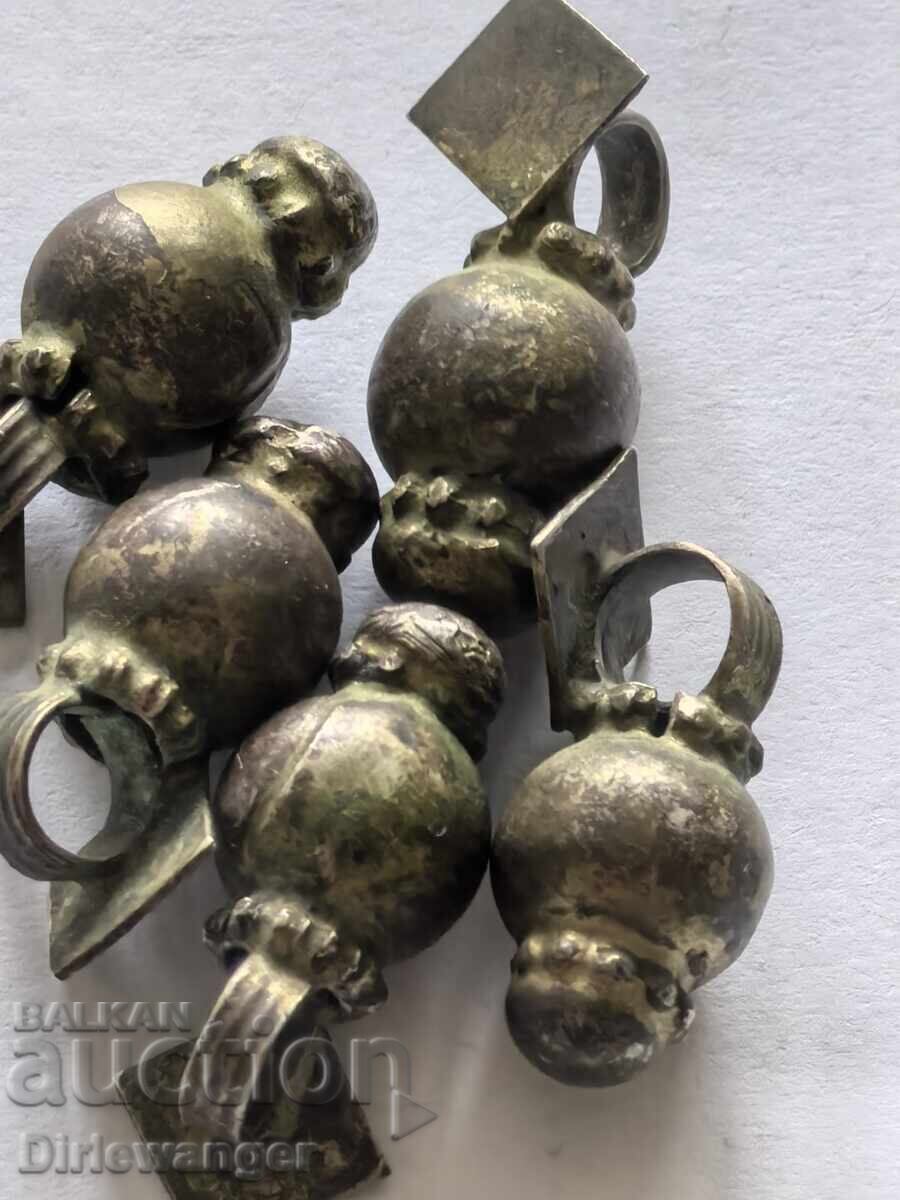 Renaissance earrings. Silver jewelry. Elements. KIPROVETS-18 in - 5 Renaissance earrings. Silver jewelry. Elements. KIPROVETS-18 in - 5