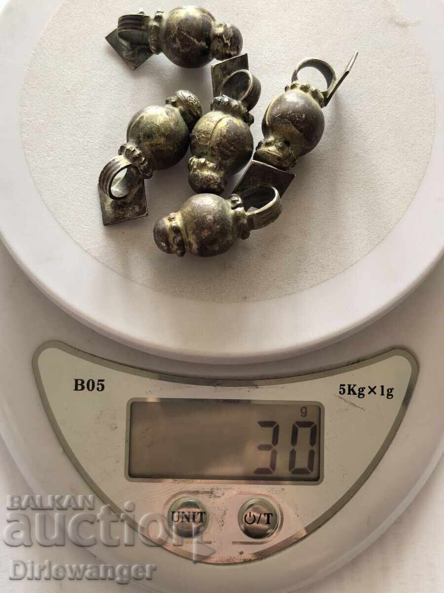 Renaissance earrings. Silver jewelry. Elements. KIPROVETS-18 in - 7 Renaissance earrings. Silver jewelry. Elements. KIPROVETS-18 in - 7