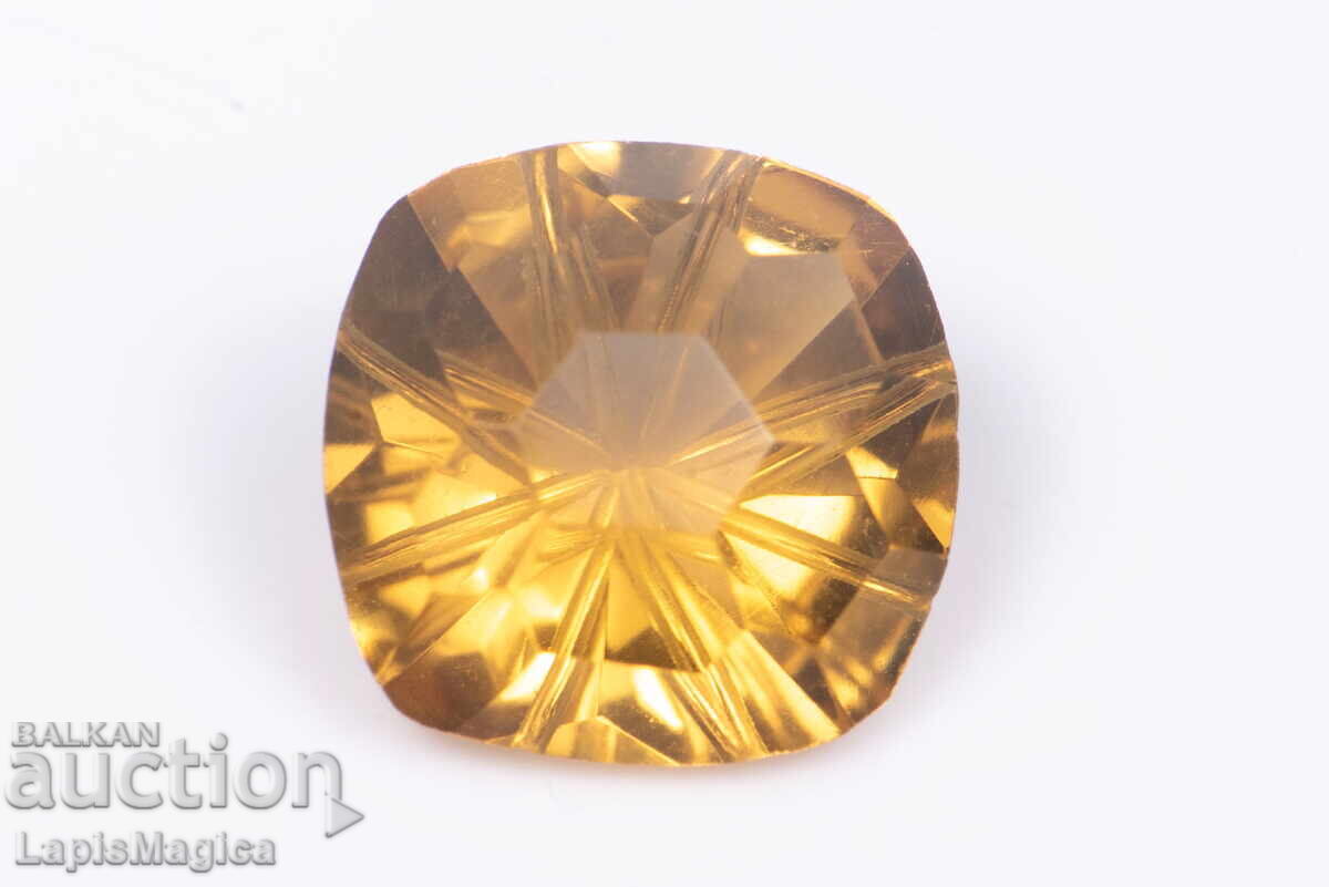 Citrine 2.78ct VS 9.3mm fancy cut #2 Citrine 2.78ct VS 9.3mm fancy cut #2