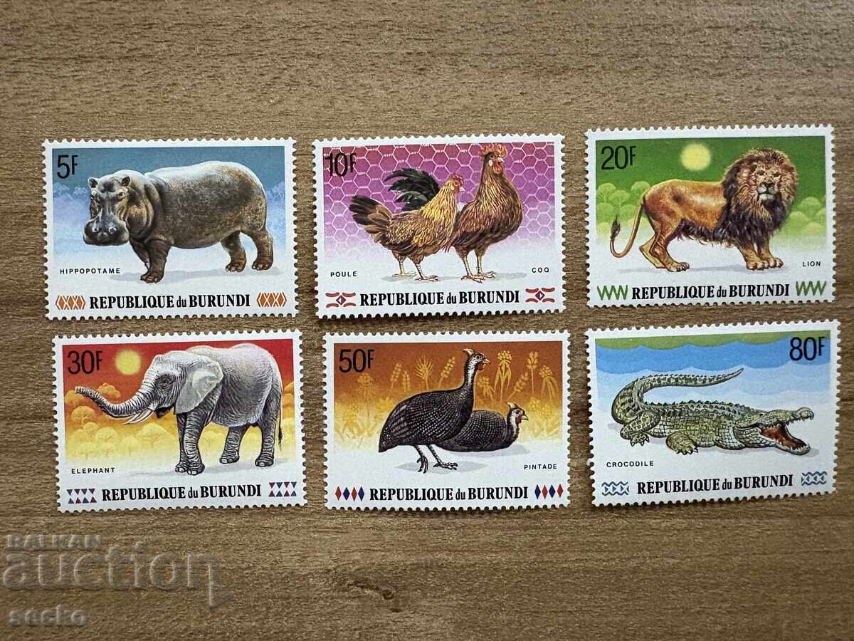 Burundi - Animale (1991) MNH